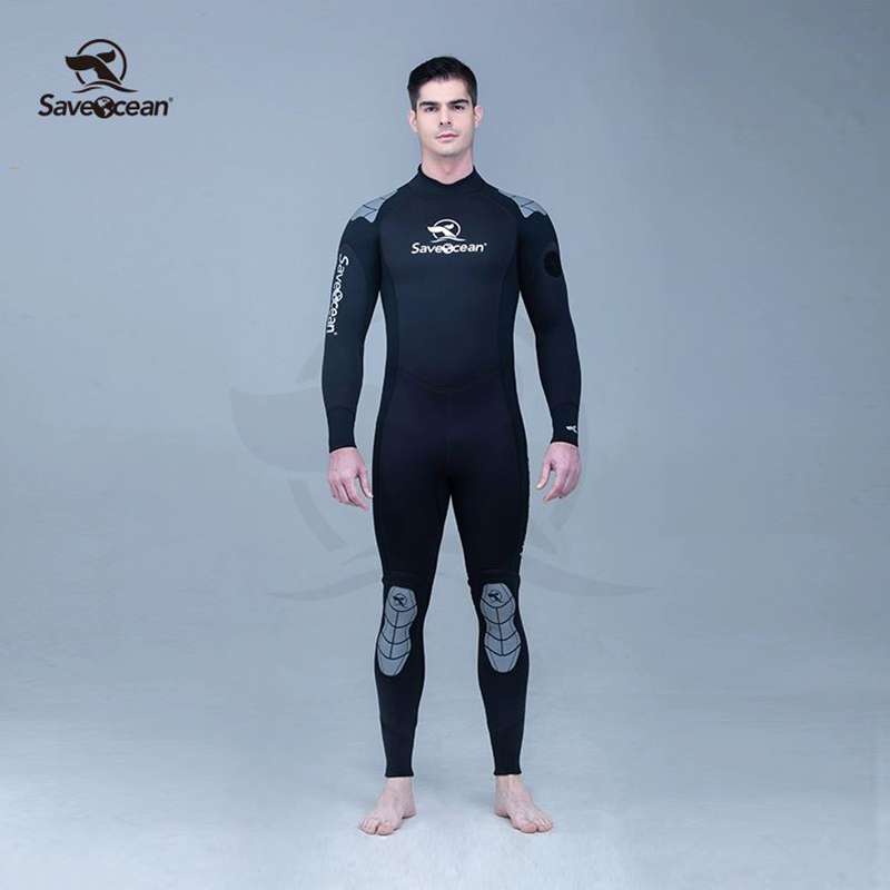 SaveOcean 曼塔5MM長(cháng)款連體衣水肺潛水服